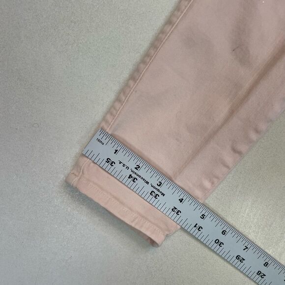 L'agence Margot Skinny High Rise Ankle Quartz Jeans Women Size 26 Pink - Picture 11 of 11